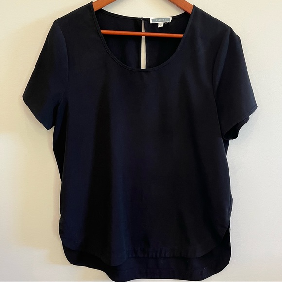 Pleione Tops - Pleione Rounded Hem Top Size M